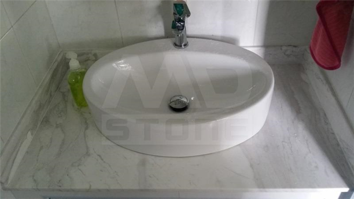 Vanity Top - White Volakas