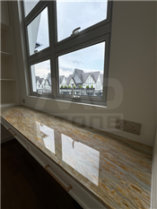 Luxury stone golden grain Mother room table top