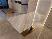 Sg Luxury Stone Panda White & Granite Black Forest / TV Wall/ Dining Table Marble Creamy White