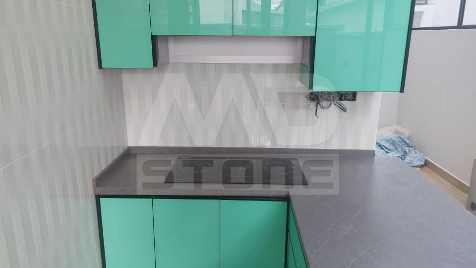 Turkey Grey Honed Surface Sintered Stone Table Top