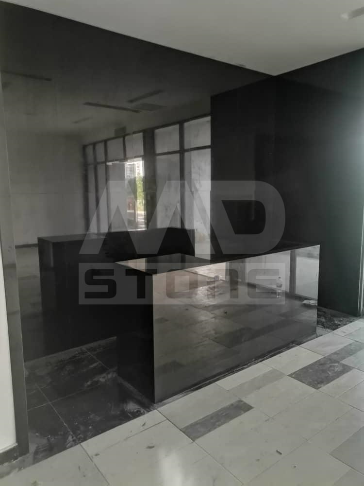 India Black Granite Stone Table Top