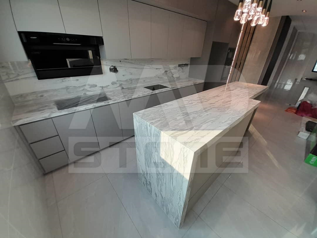 Bianco Goia 2 Marble Stone Table Top